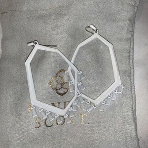 White Earrings